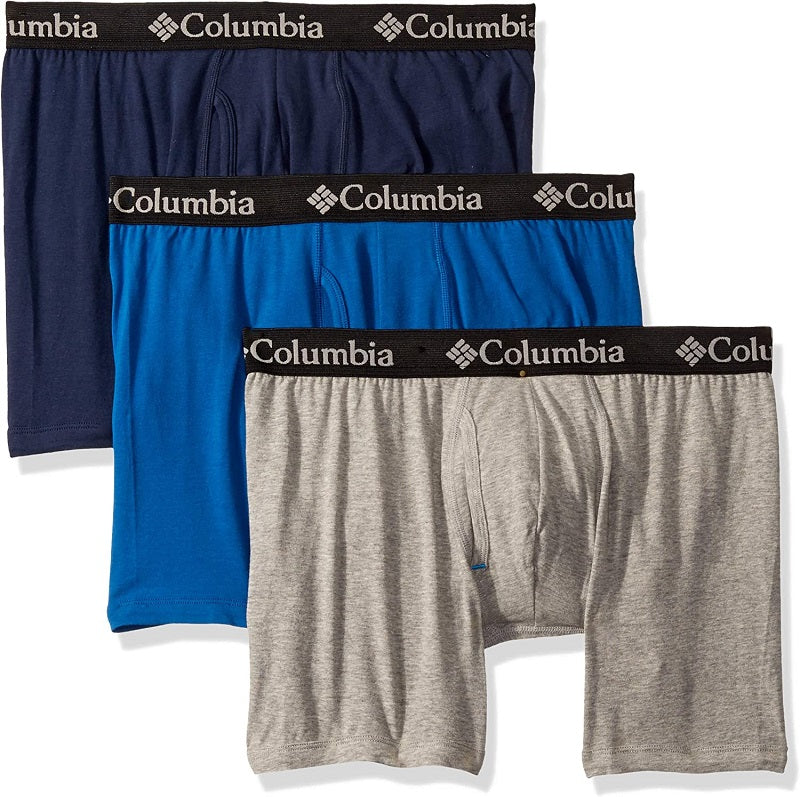 Columbia Men's Cotton Stretch 3 PK Boxer Brief– MyFavoriteStyles