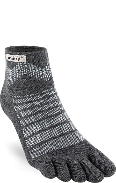 Injinji Outdoor MidWeight Mini-Crew Wool Toe Sock (223630)