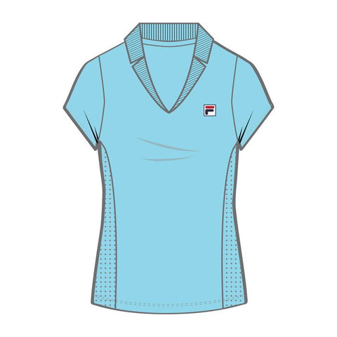 Fila Women's Essentials Pickleball or Tennis Short Sleeve Polo