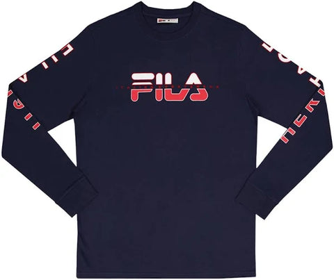 Fila Men's Christophe Long Sleeve Tee - MyFavoriteStyles