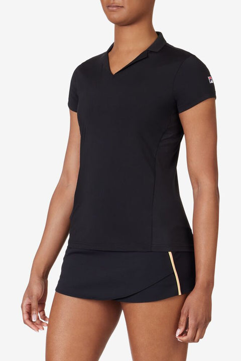 Fila Women's Essentials Pickleball or Tennis Short Sleeve Polo - MyFavoriteStyles