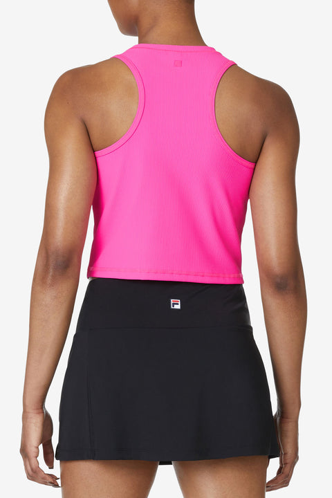 Fila Women's Ribbed Crop Top - MyFavoriteStyles