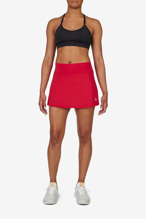 Fila Women’s Pickleball or Tennis Essentials Long Flirty Skort - MyFavoriteStyles